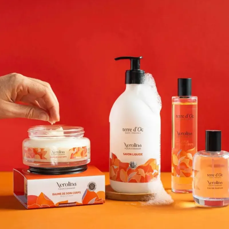 Baume soin corps naturel - NEROLINA Fleur d'oranger*terre d'Oc Cheap