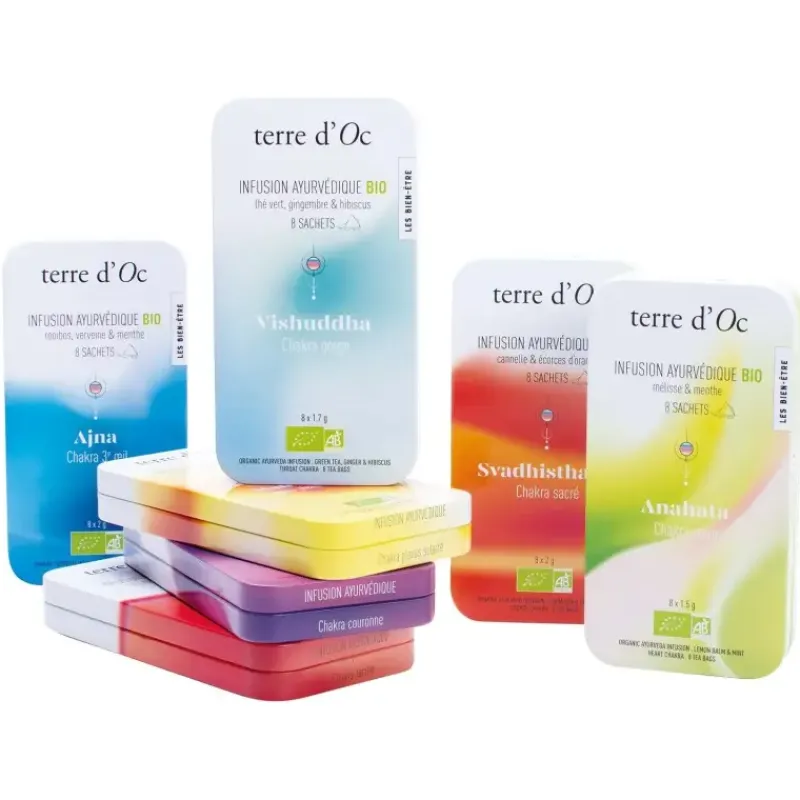 Infusion Ayurvedique bio Chakra racine - the epices & feves de cacao*terre d'Oc Sale