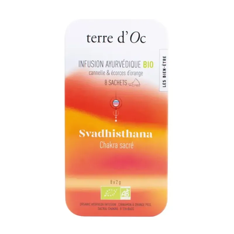 Infusion ayurvedique bio Chakra sacre - Cannelle & ecorces d'orange*terre d'Oc Cheap