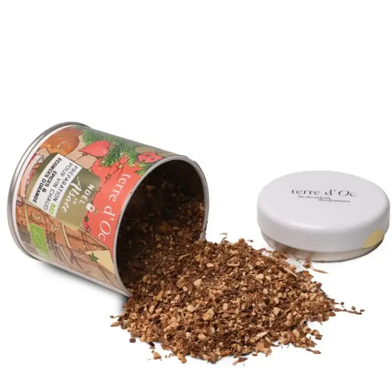 Noel en Alsace, preparation bio pour vin chaud - aux epices & ecorces d'orange*terre d'Oc Discount