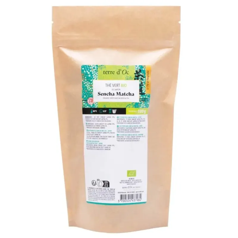 Sencha matcha - recharge the vert bio*terre d'Oc Online